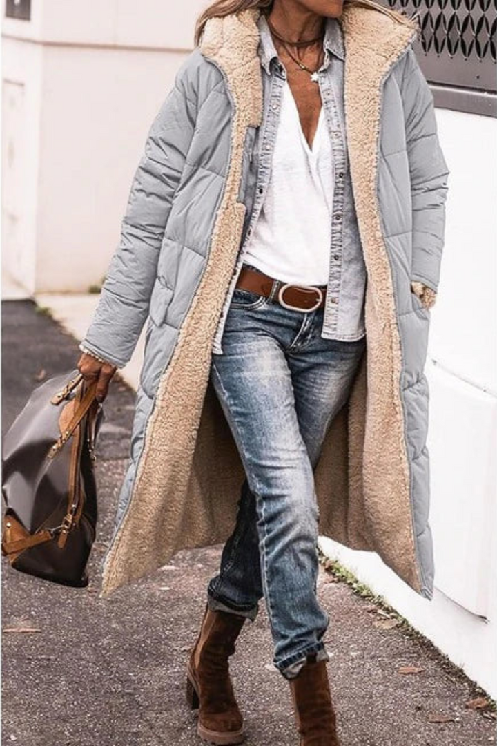 CELINE REVERSIBLE COAT | DOBBELT ELEGANCE OG VARME TIL ALLE SÆSONER