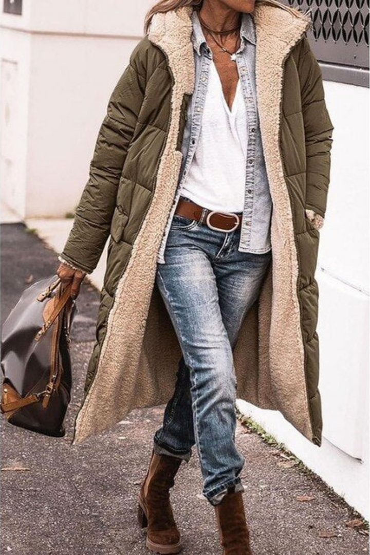 CELINE REVERSIBLE COAT | DOBBELT ELEGANCE OG VARME TIL ALLE SÆSONER
