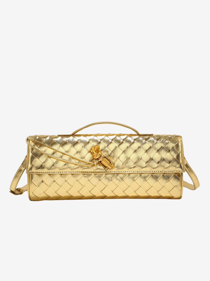 Leah | Woven Clutch