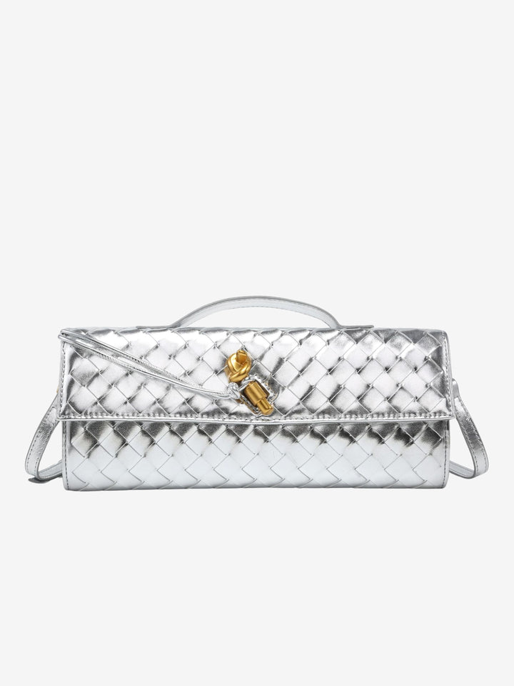 Leah | Woven Clutch
