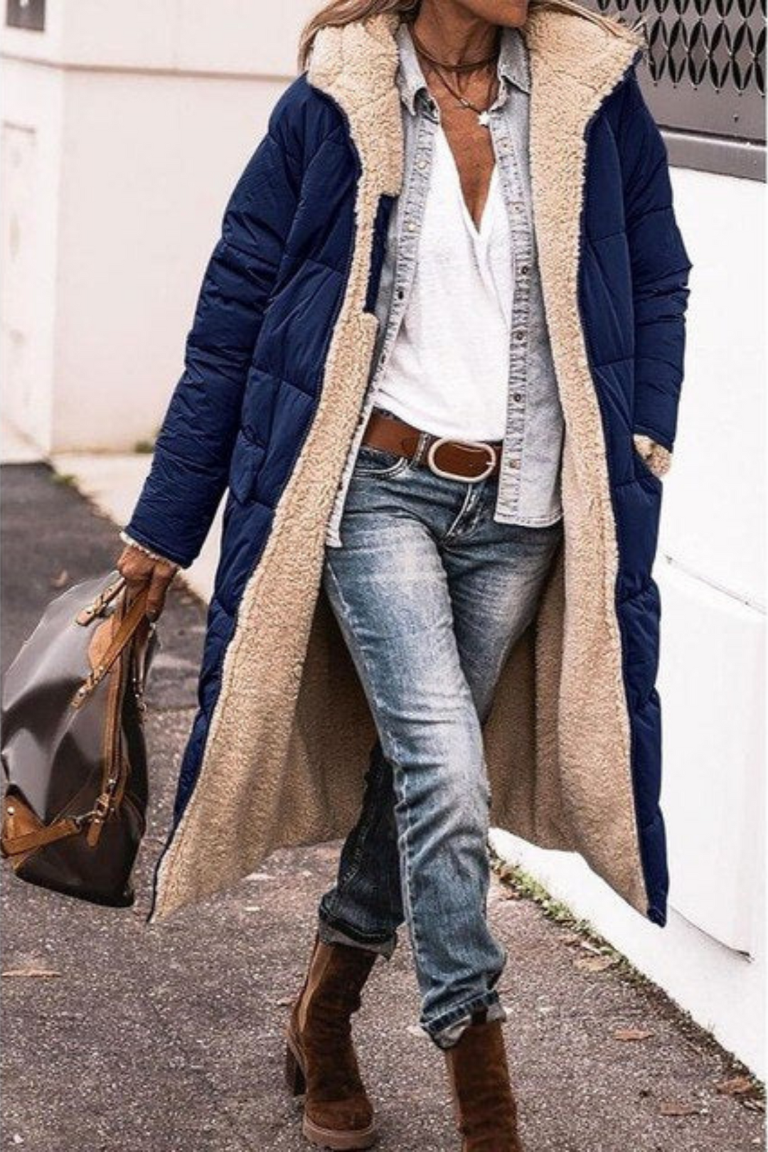 CELINE REVERSIBLE COAT | DOBBELT ELEGANCE OG VARME TIL ALLE SÆSONER