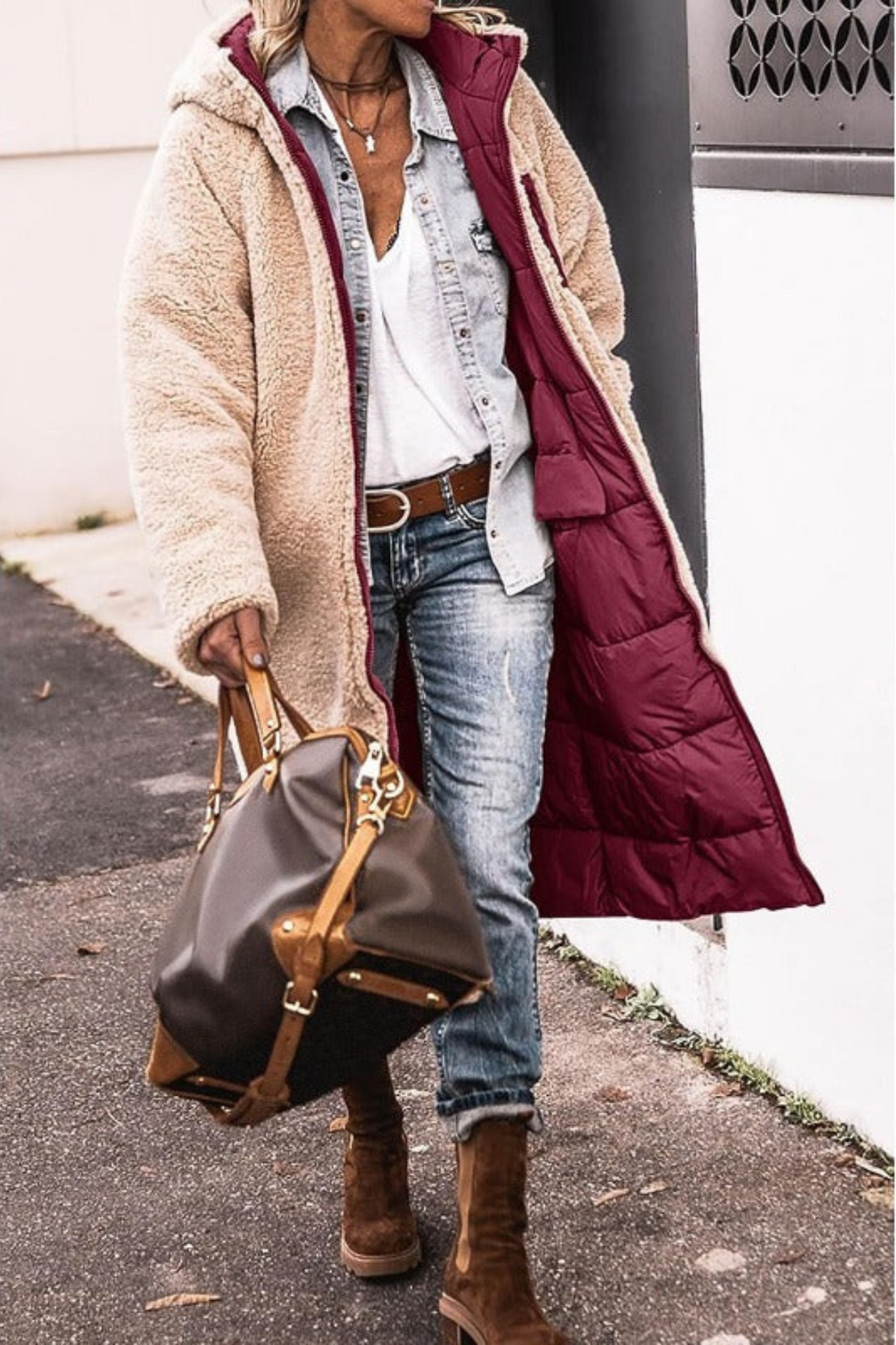 CELINE REVERSIBLE COAT | DOBBELT ELEGANCE OG VARME TIL ALLE SÆSONER