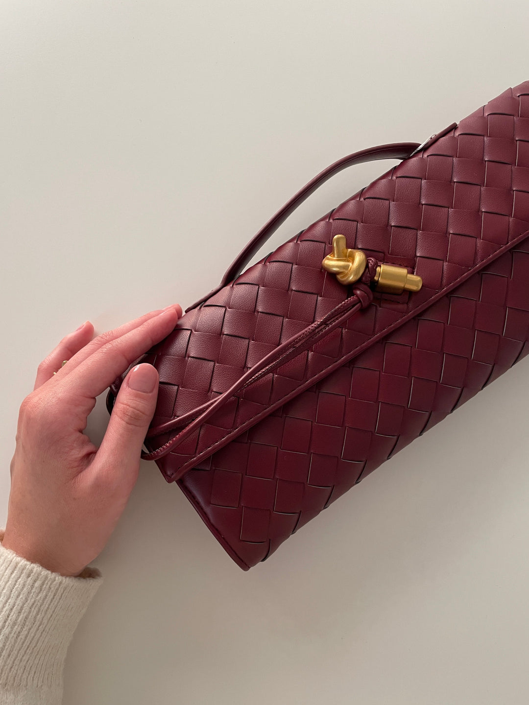 Leah | Woven Clutch