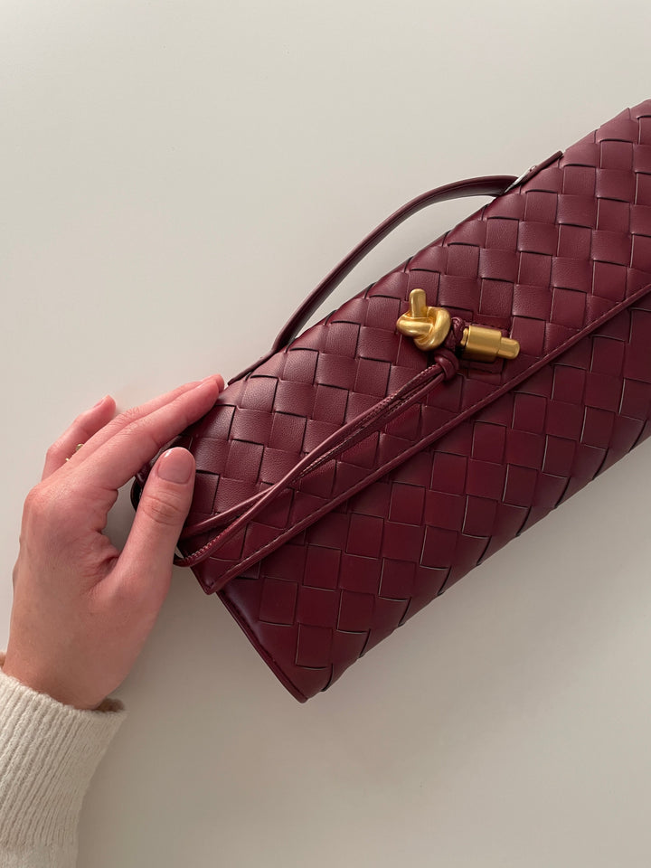 Leah | Woven Clutch