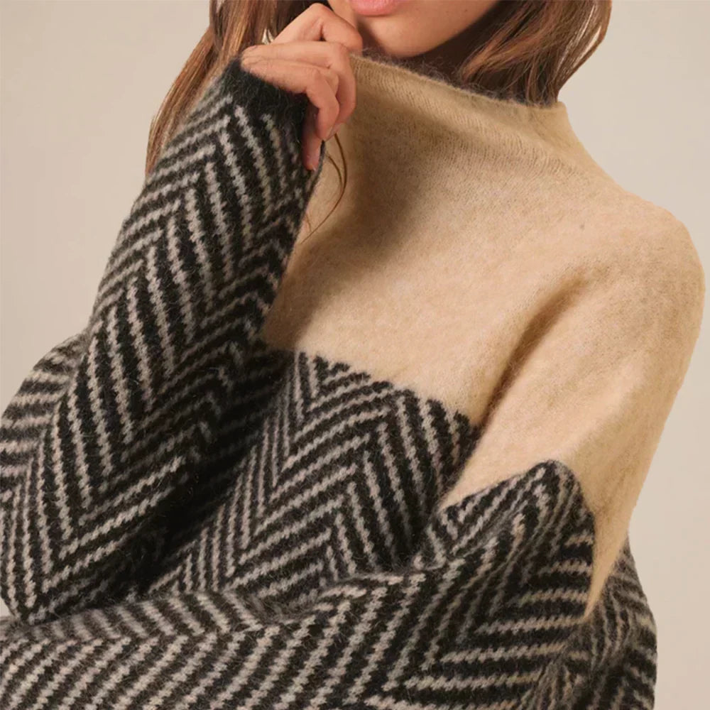 VALÉRIE RULLEKRAVE PULLOVER | ELEGANCE OG KOMFORT I ÉT