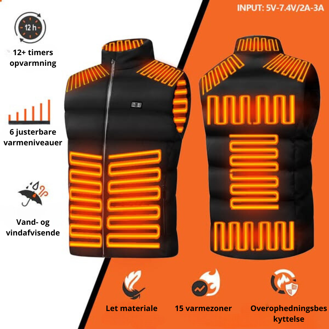 THERMA PRO VEST | VARME OG KOMFORT, HVOR SOM HELST