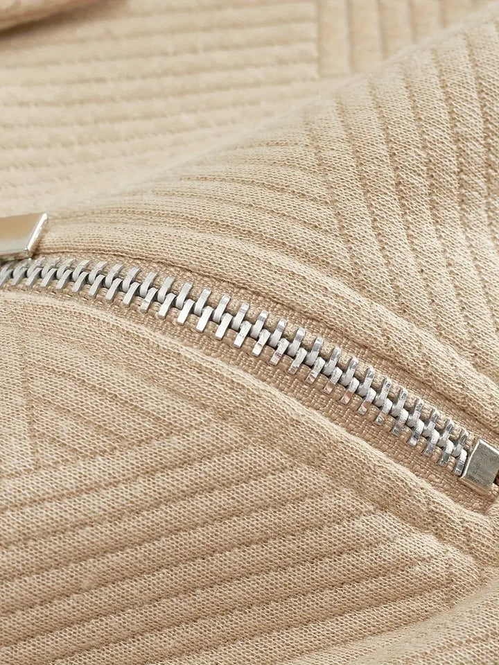 QUARTER-ZIP SWEATER | ELEGANCE OG KOMFORT TIL HVERDAG OG FEST