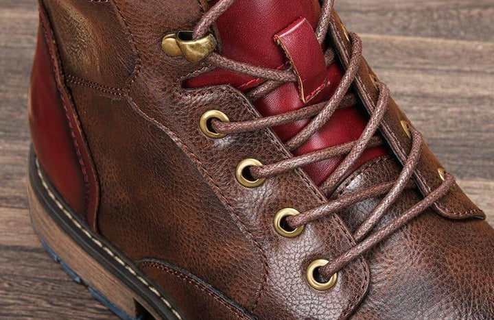 Chris | Elegante og Holdbare Oxford-Støvler til Herrer