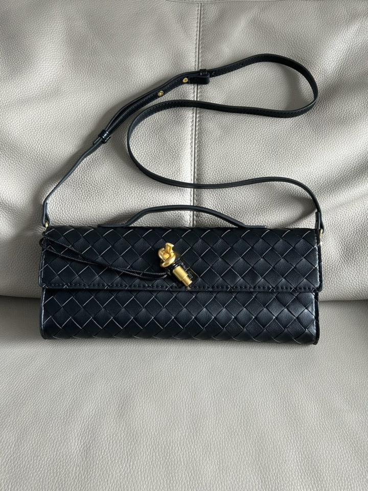 Leah | Woven Clutch