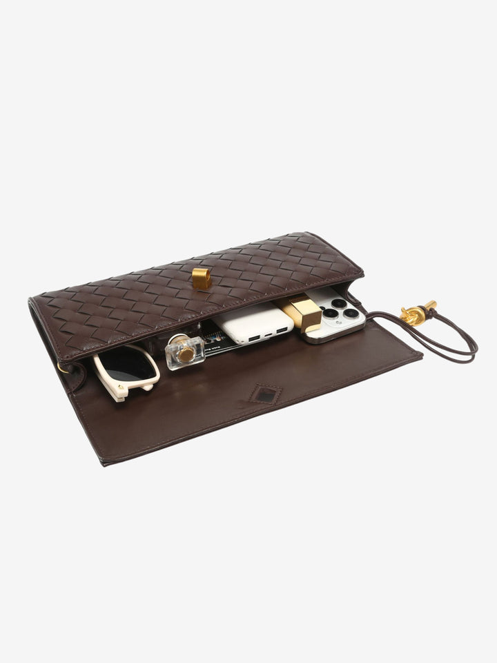 Leah | Woven Clutch