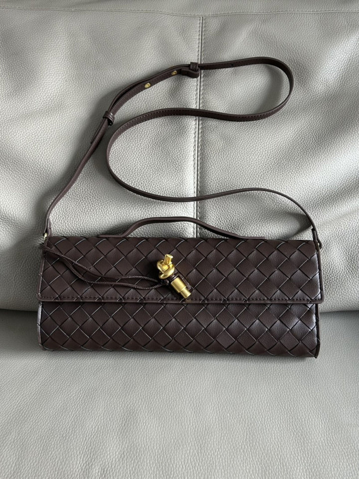 Leah | Woven Clutch