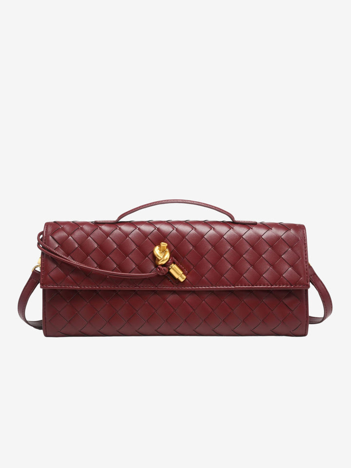 Leah | Woven Clutch