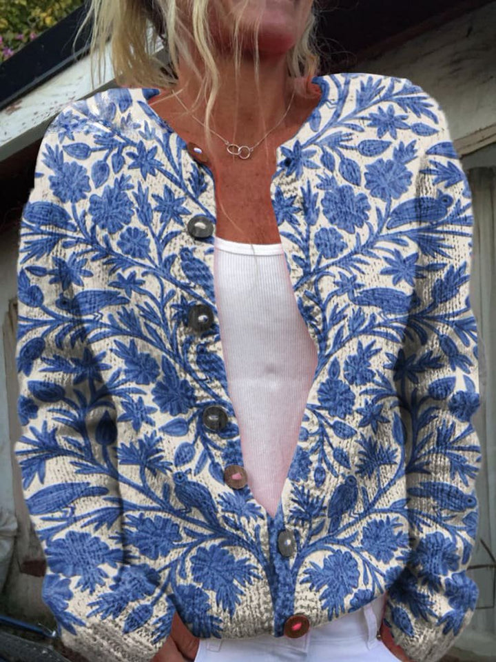 FLORA | BLOMSTRENDE ELEGANCE-KARDIGAN