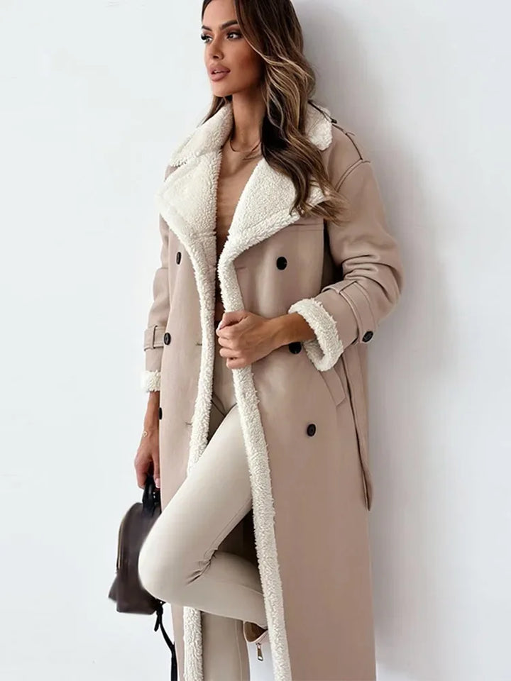 AMARA TRENDY LONG JACKET | ELEGANCE OG VARME TIL KOLDE DAGE