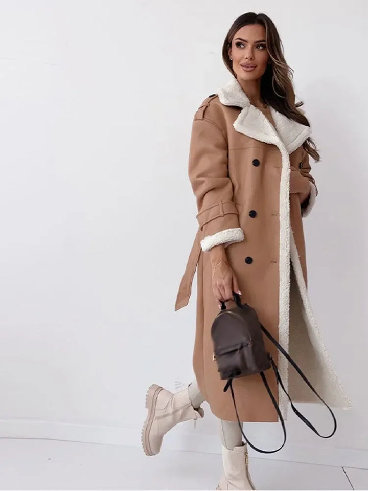 AMARA TRENDY LONG JACKET | ELEGANCE OG VARME TIL KOLDE DAGE