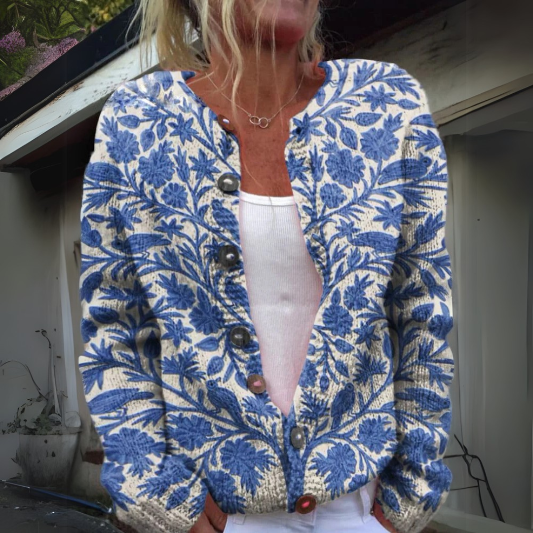 FLORA | BLOMSTRENDE ELEGANCE-KARDIGAN