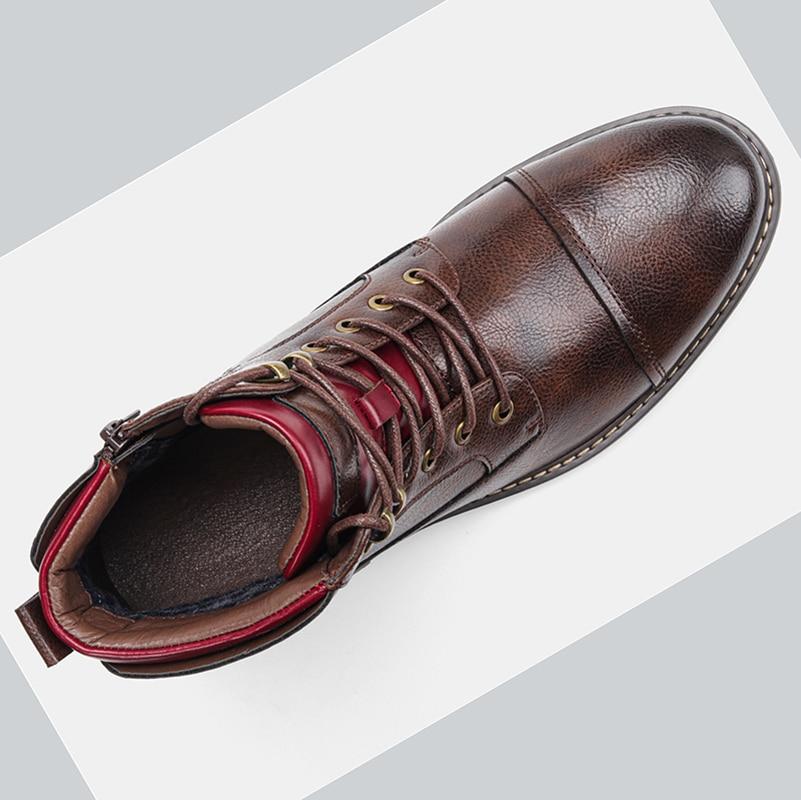 Chris | Elegante og Holdbare Oxford-Støvler til Herrer