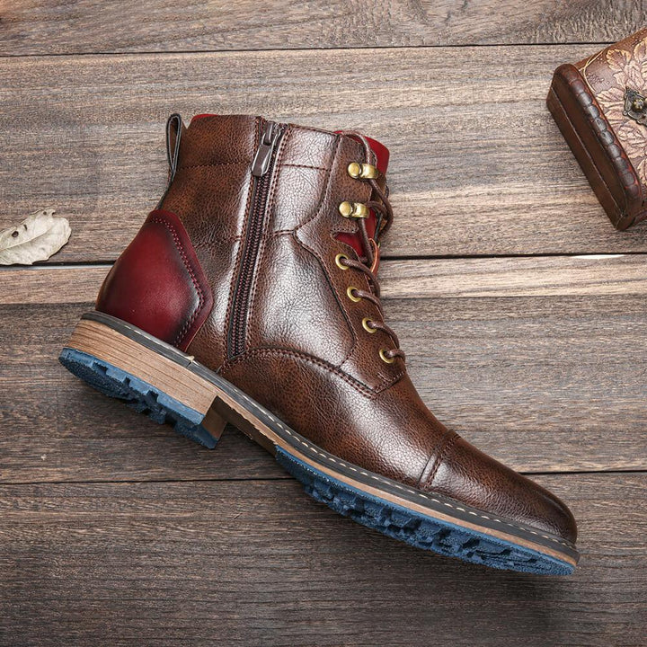 Chris | Elegante og Holdbare Oxford-Støvler til Herrer