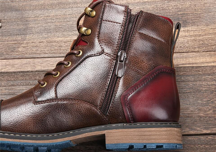Chris | Elegante og Holdbare Oxford-Støvler til Herrer