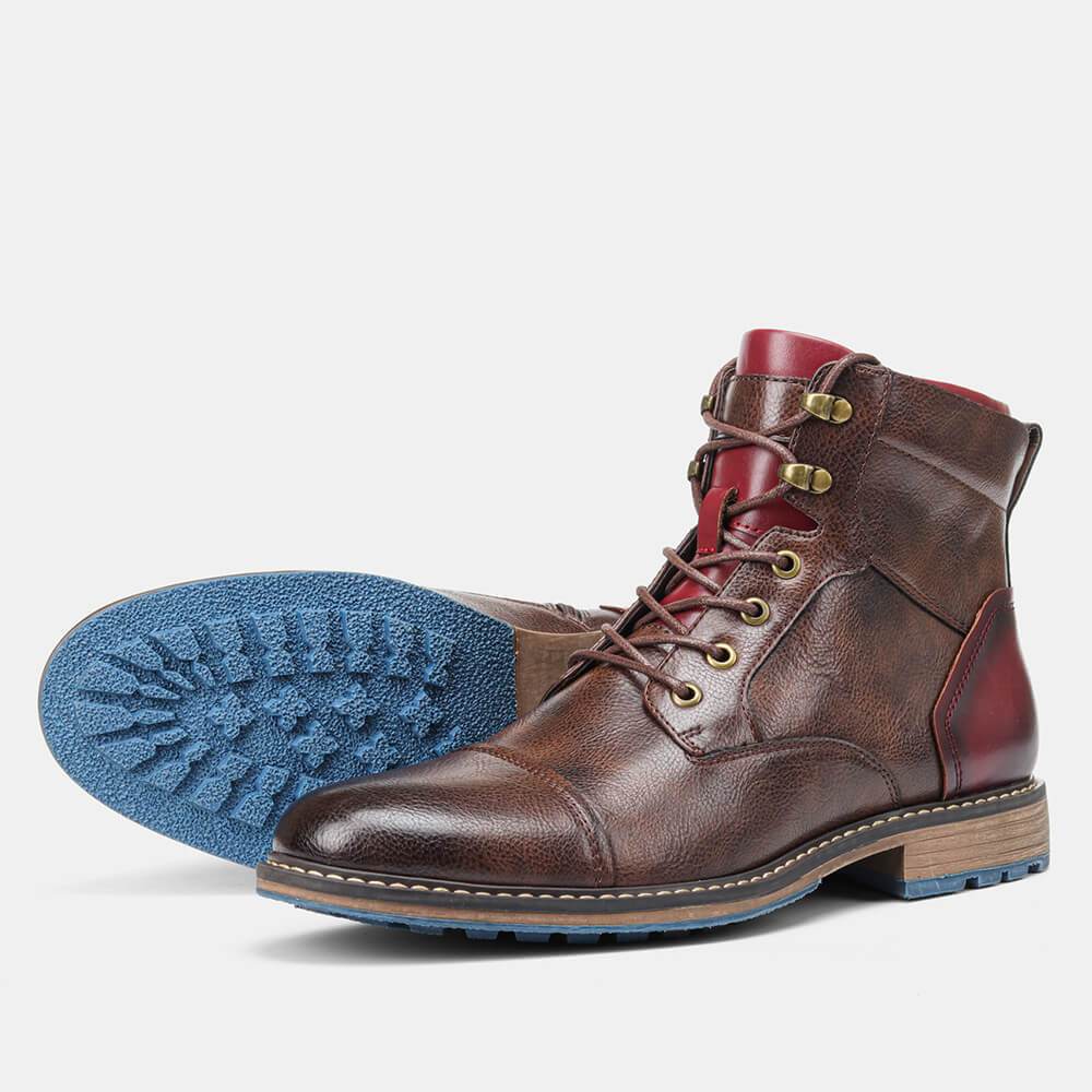 Chris | Elegante og Holdbare Oxford-Støvler til Herrer